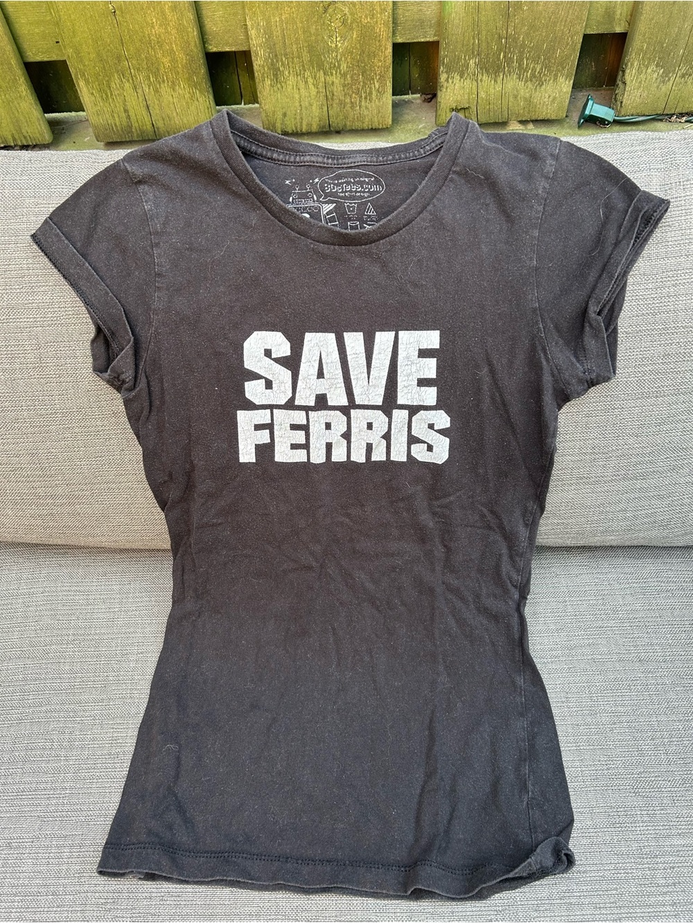 Save Ferris Graphic Tee - Black